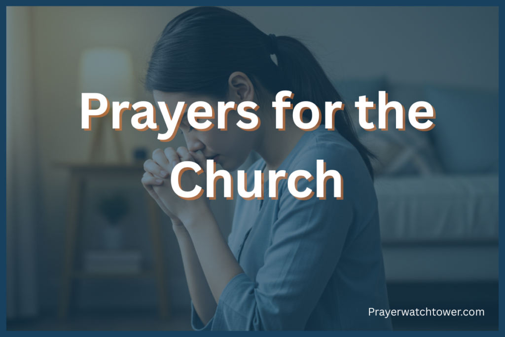 40 Powerful Prayers for the Church to Ignite Revival