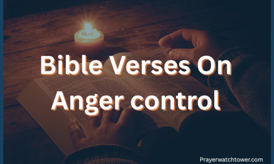 bible verses on anger control