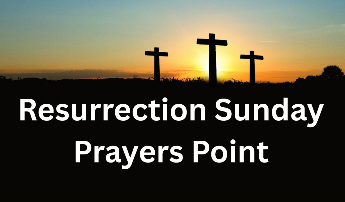 resurrection Sunday prayers point