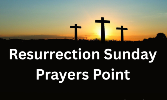 resurrection Sunday prayers point
