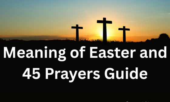 meaning of Easter and prayers guide