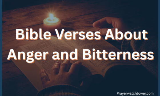 bible verses about anger and bitterness
