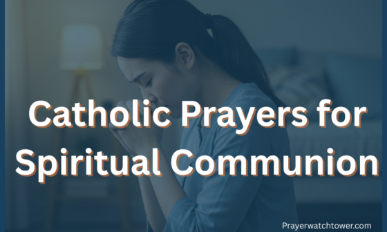 catholic prayers for spiritual communion