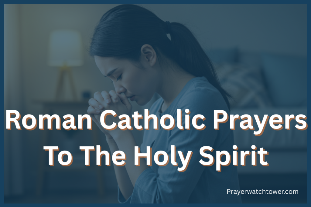 roman catholic prayers to the holy spirit