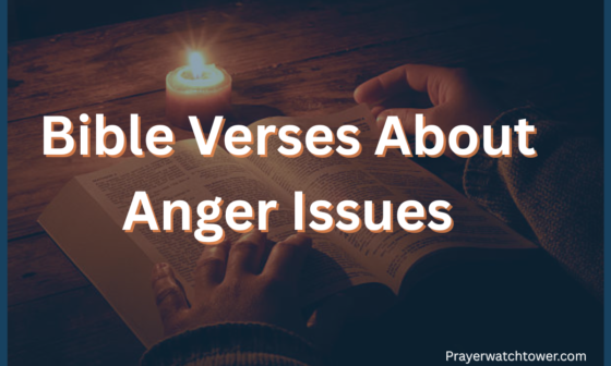 bible verses about anger issues