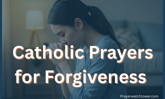 Catholic prayers for forgiveness