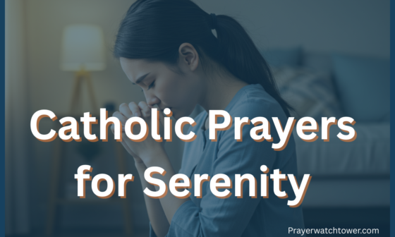 catholic prayers for serenity