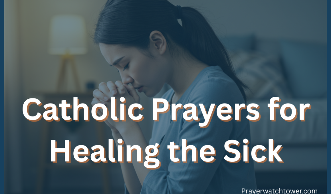 Catholic prayers for healing the sick