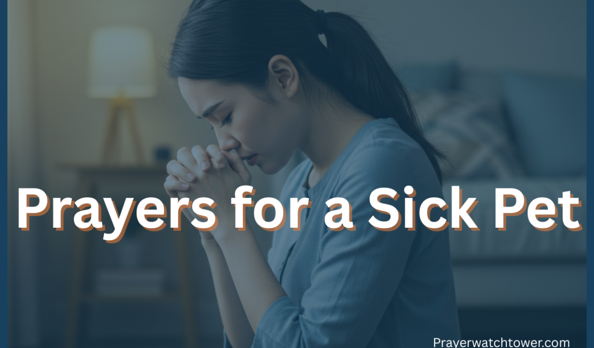 Prayers for a Sick Pet