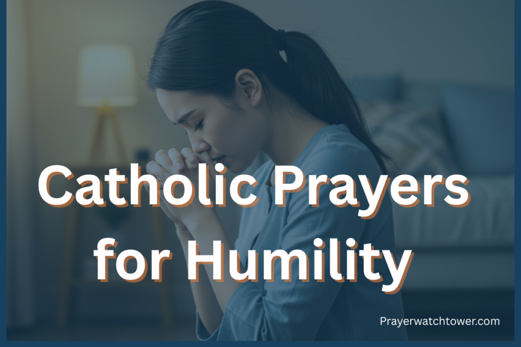 catholic prayers for humility
