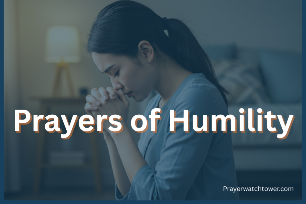 prayers of humility