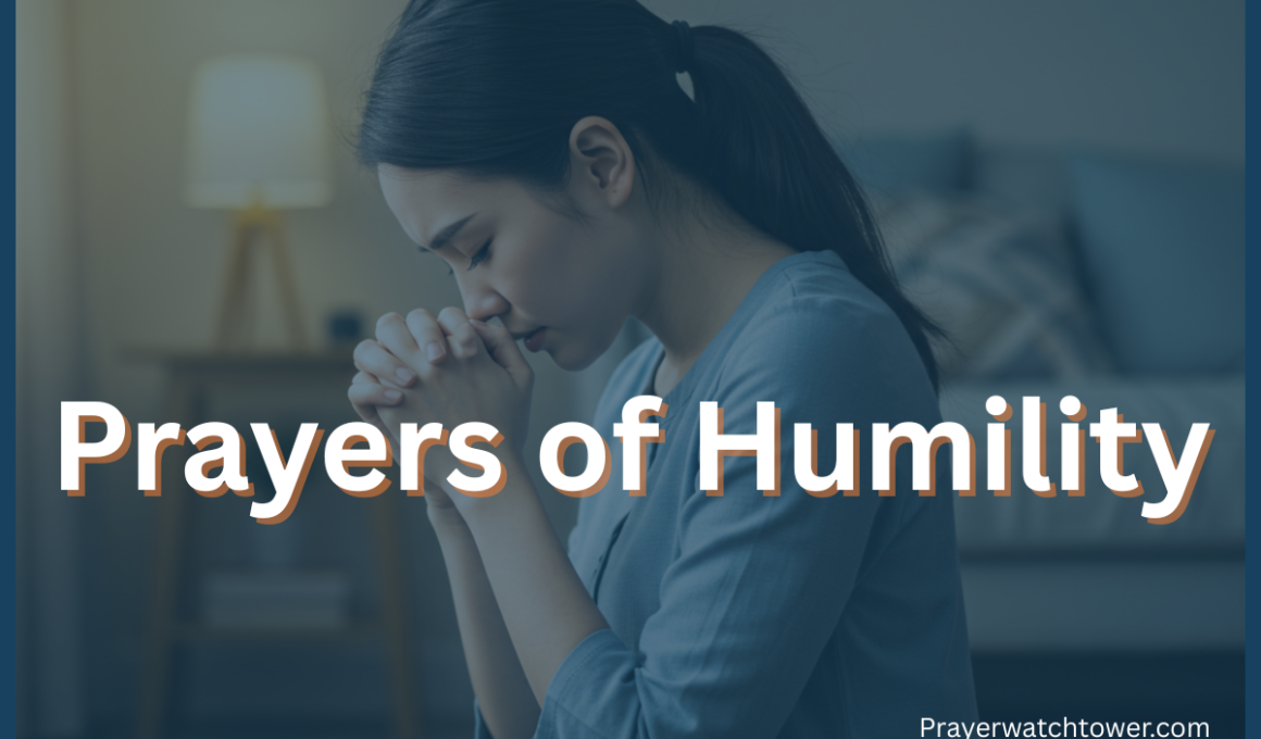 prayers of humility