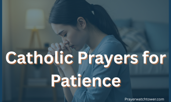catholic prayers for patience