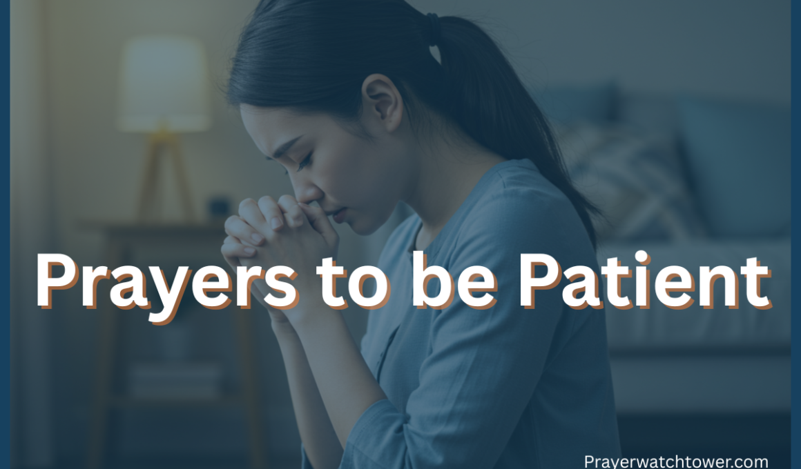 prayers to be patient