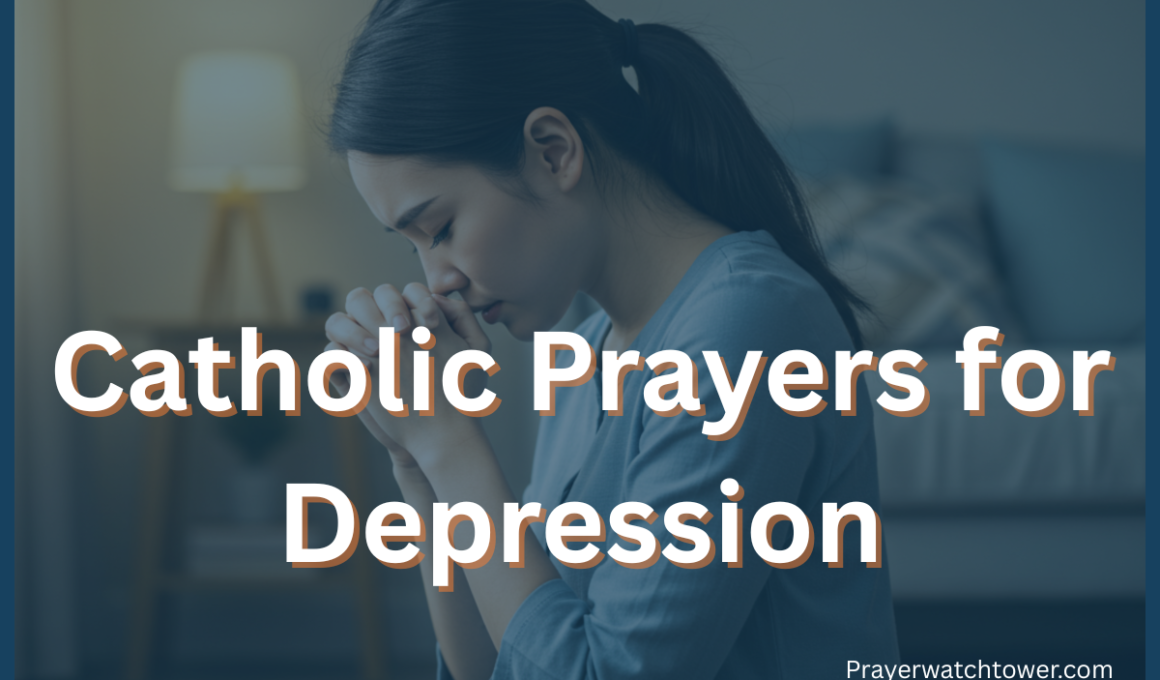 catholic prayers for depression