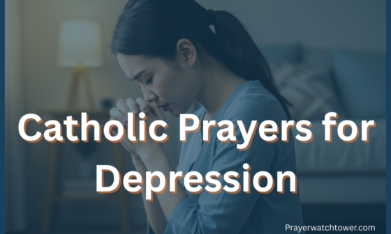 catholic prayers for depression