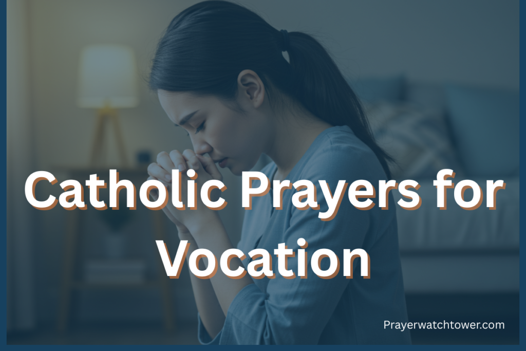 catholic prayers for vocations