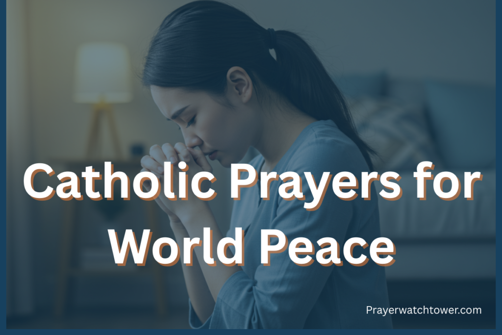 catholic prayers for world peace catholic prayers for world peace