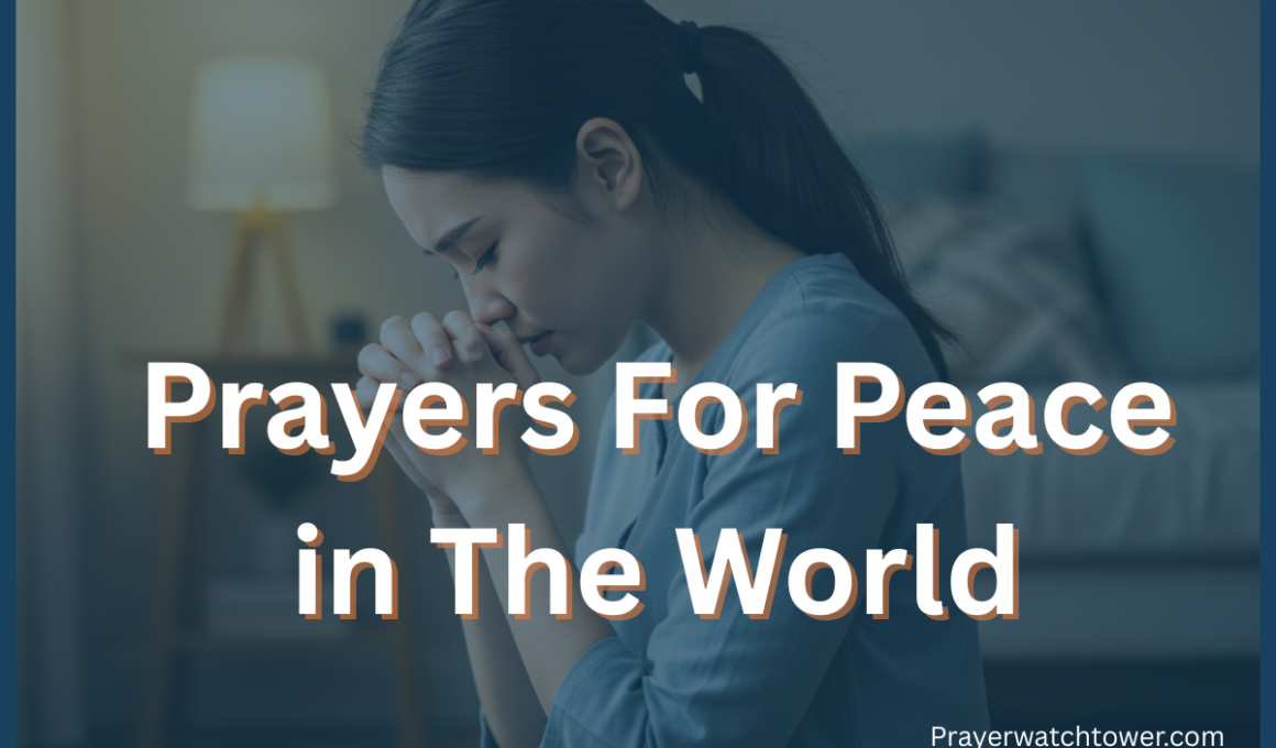 prayers for peace in the world