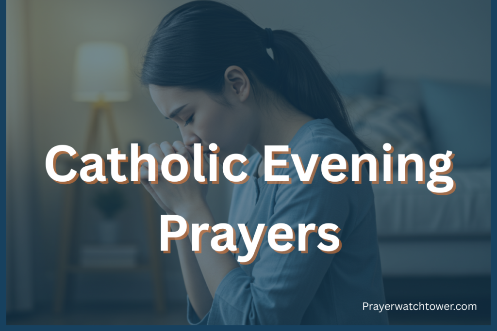 catholic evening prayers