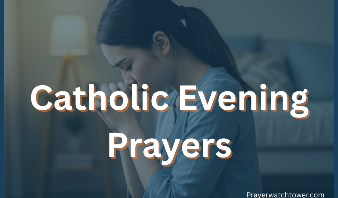 catholic evening prayers