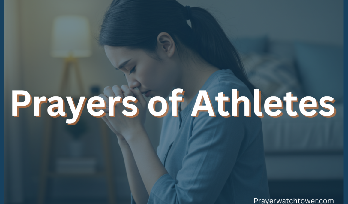 prayers of athletes