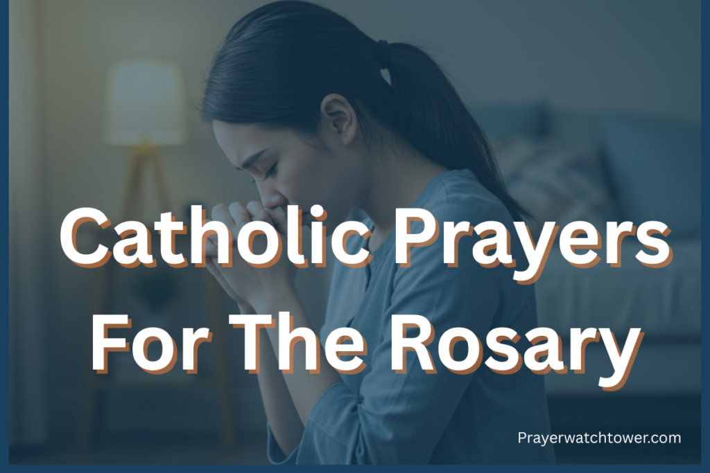 Catholic Prayers for the Rosary Catholic Prayers for the Rosary