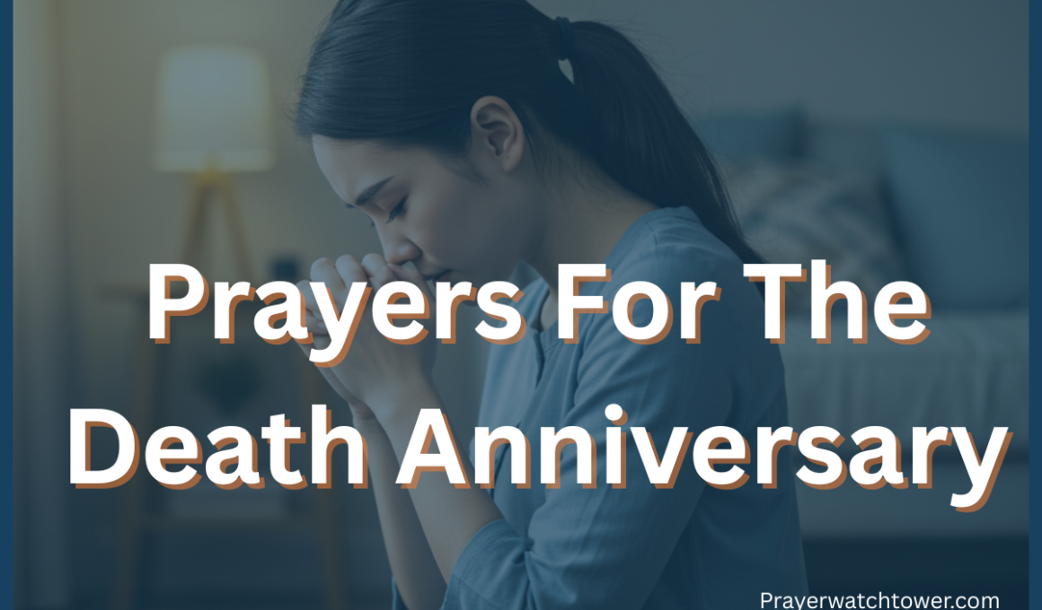 prayers for the death anniversary