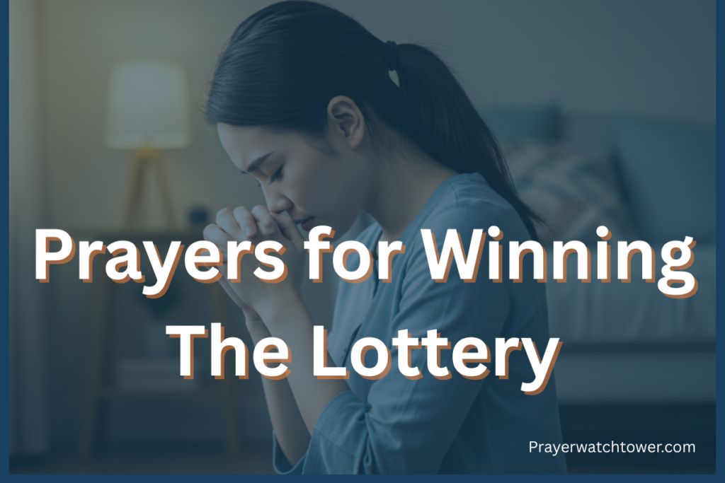 prayers for winning the lottery