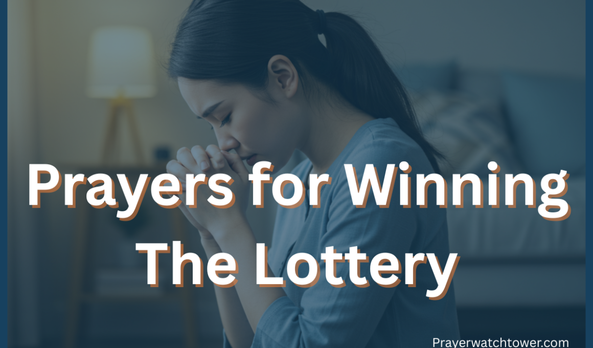 prayers for winning the lottery