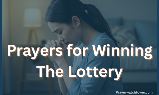 prayers for winning the lottery