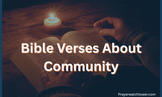 Bible Verses About Community