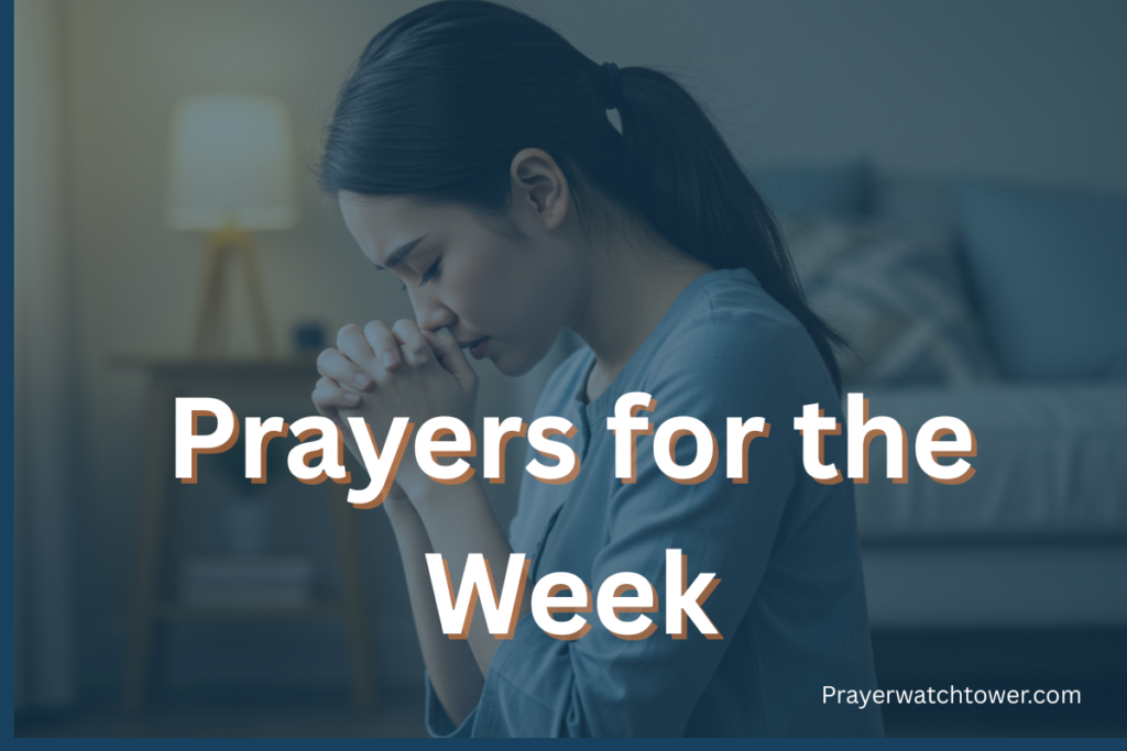 Prayers for the Week