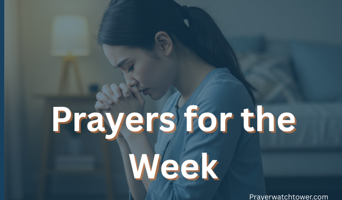 Prayers for the Week