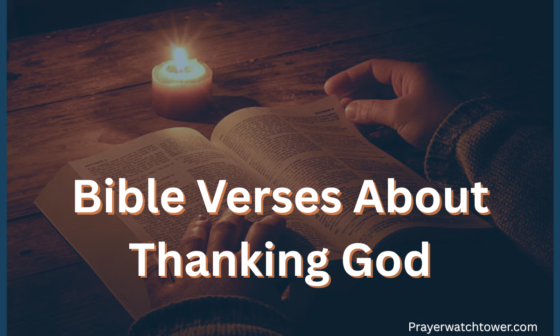 Bible Verses About Thanking God