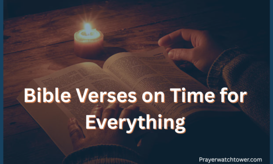 Bible Verses on Time for Everything