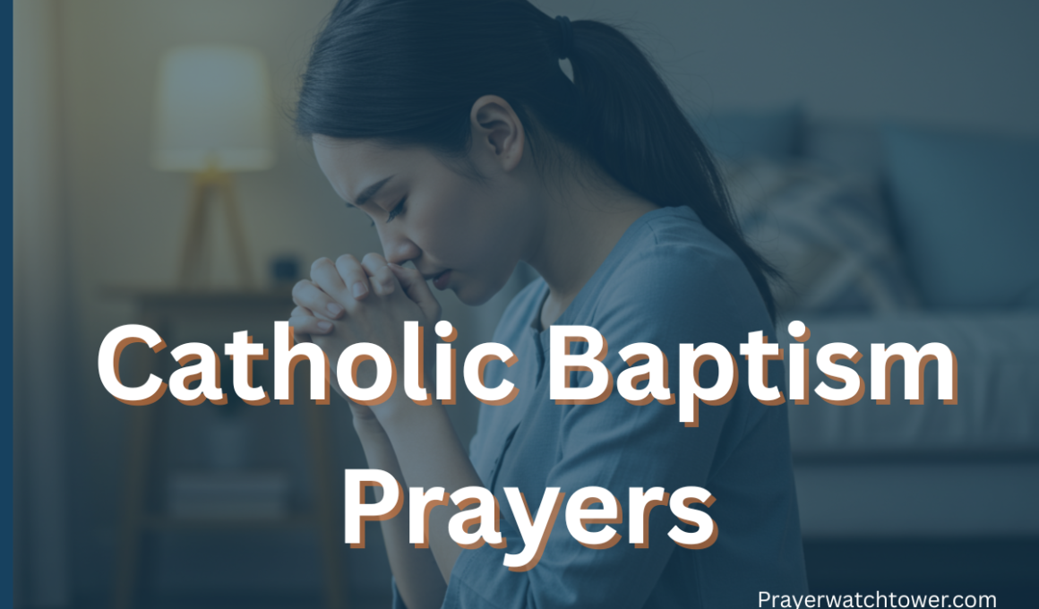 Catholic Baptism Prayers