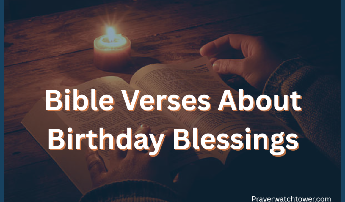 Bible Verses About Birthday Blessings