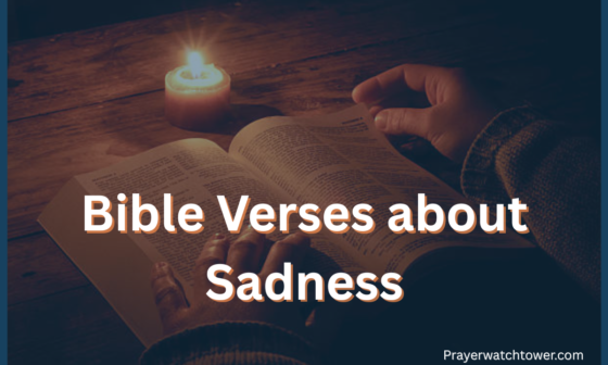 Bible Verses about Sadness