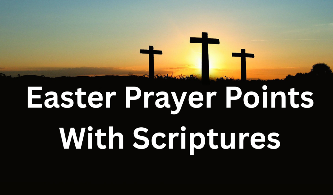Easter prayer points with scriptures