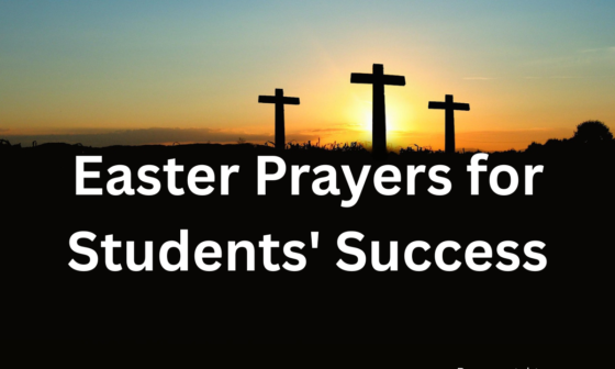 Easter prayers for students' success