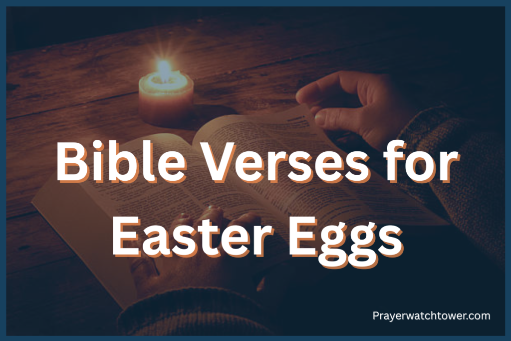 bible verses for Easter eggs