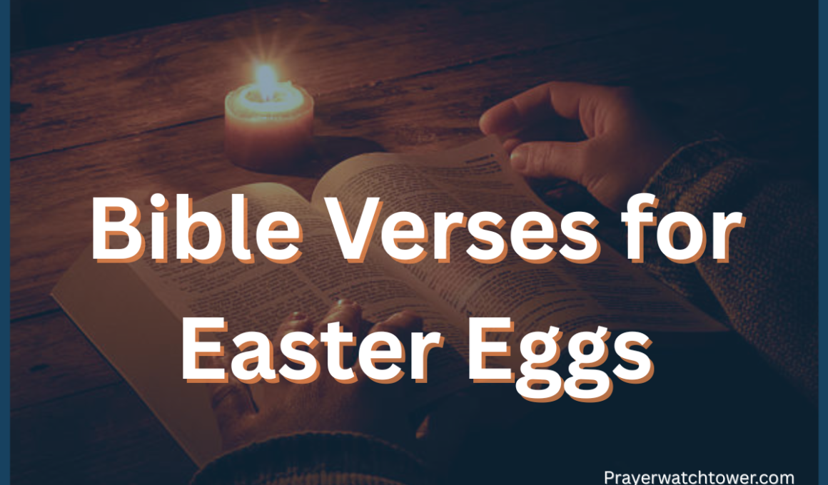 bible verses for Easter eggs