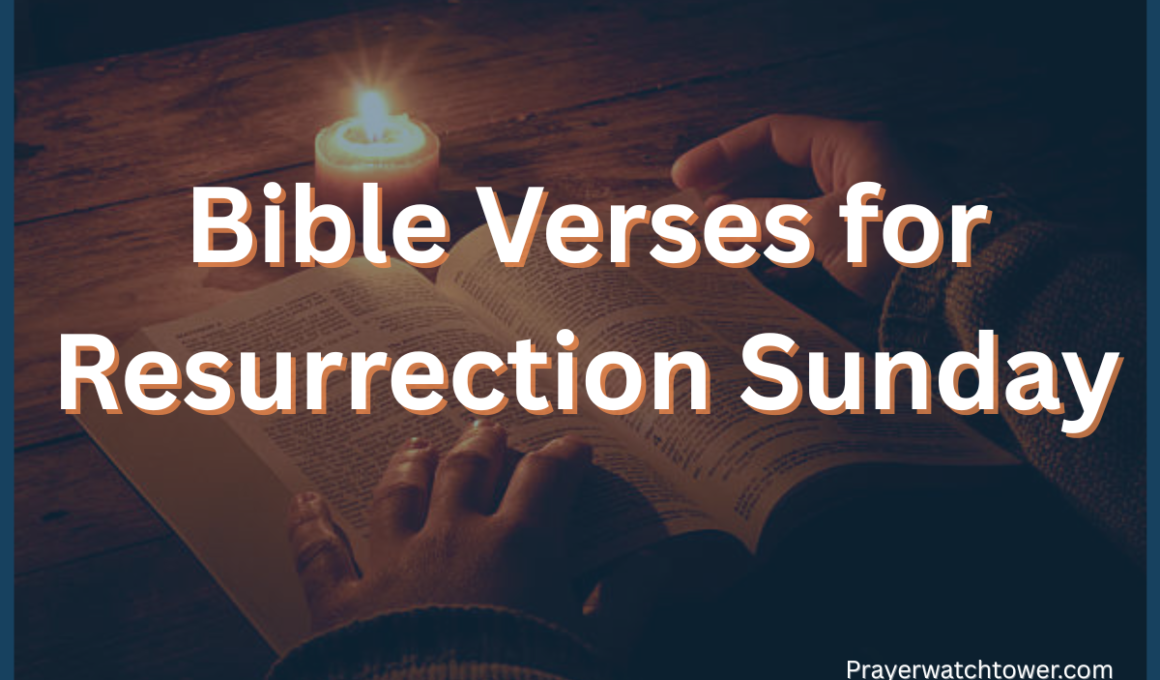 Bible verses for Resurrection Sunday