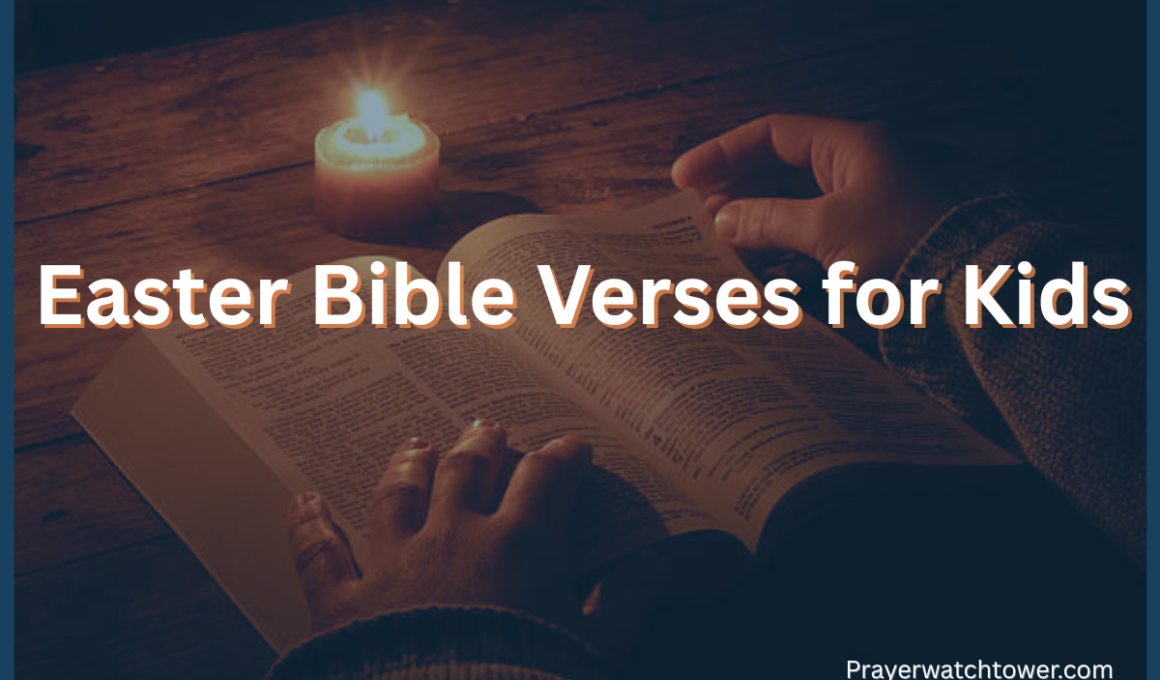 Easter bible verses for kids