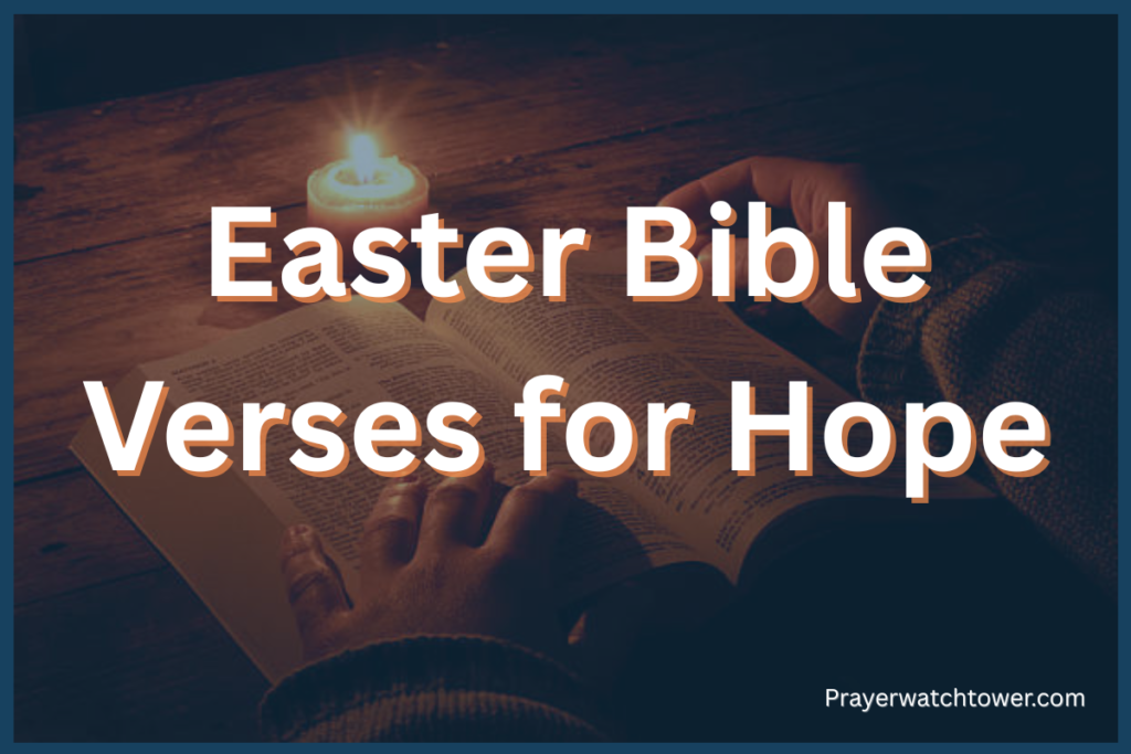 Easter bible verses for hope