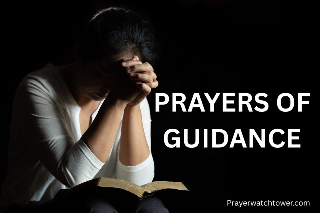 prayers of guidance 