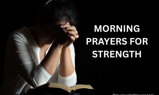 morning prayers for strength