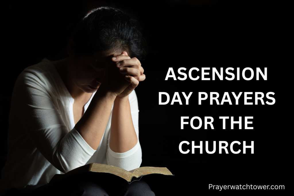 Ascension Day prayers for the church