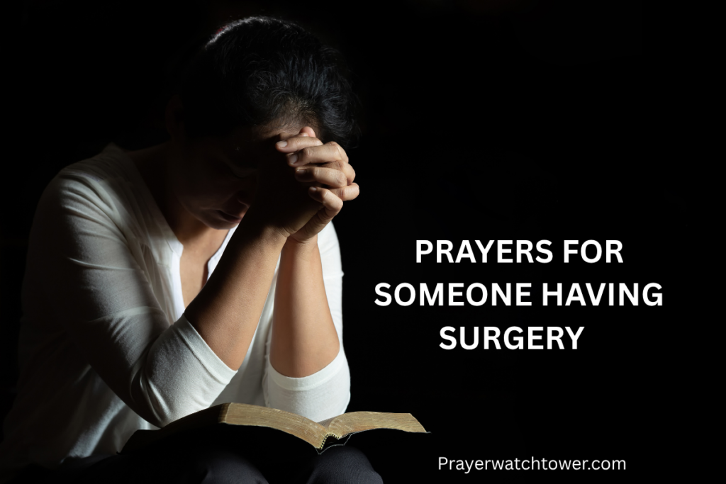  prayers for someone having surgery